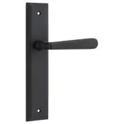 Copenhagen Lever Stepped Backplate Matt Black