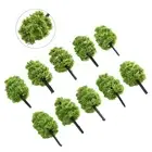 Create Beautiful Scenery with 10 Scale Trees for Model Railroad and More