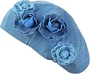 [kowaku] Women Beret Hat Artist Hat for Shopping Date Trip Vacation Traveling