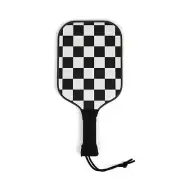 Paddle Set, Fun Pickleball Gear for Outdoors, Checker Board Design Kit, Active