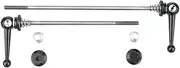 2pcs Bike Skewers Only, Road Mountain Bicycle, Titanium Alloy Quick Release Skewer Set Bike Replacement Repair Parts Accessory