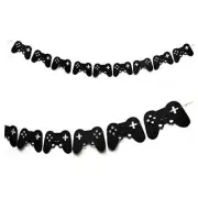 Video Game Controller Banner Video Game Controller Garland, Video Game Black