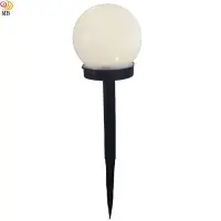 在飛比找momo購物網優惠-【月陽】球形太陽能自動光控LED庭園燈草坪燈插地燈(RB32