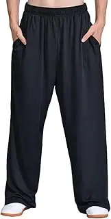 [ZooBoo] Unisex Tai Chi Pants Martial Arts Pants Kung Fu Loose Yoga Trousers Tai Chi Pants for Men Women