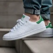 Adidas Originals Stan Smith Men’s Size 7 Athletic Shoe White Sneaker #502