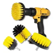 3 Piece Scrub Brush Set 1/4"