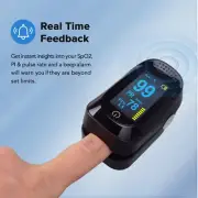 High Quality Finger Pulse Oximeter Blood Oxygen Saturation Heart Rate Monitor
