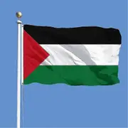 Palestine Flag Large Palestinian Middle East 5x3 Ft Support Free Gaza West Bank~---Code16009