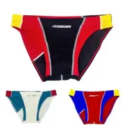 Stylish Swim Bottoms for Men Classic Patchwork Design Quick Dry & Soft Fabric