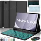 Backlit Keyboard Case Mouse For Samsung Galaxy Tab A9+/A9 Plus 11" Tablet 2023