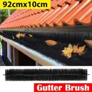 6/12X Gutter Brush Guard 92x10cm Leaf Twigs Filter Heavy Duty Home Garden Yard