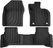 Compatible with Toyota Prius 2023 2024 2025 TPE Floor Mats & Cargo Liners, All Weather Backrest Mats Trunk Mat TPE Heavy Duty WP Pad(3PCS RHD)