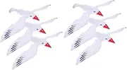 Vaguelly 6pcs Inflatable Seagull Beach Party Decoration Swimming Pool Water Supplies Play Set Outdoor Water Pool Toys Big Inflatable Pool Kids Inflatable Toys Bird Toy Figure Puzzle PVC