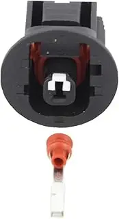 1 Pin Oil Pressure Switch Plug Black Plastic Seal Type Car Connector with Terminal DJ7013Y-2.2-21 1P CCWUTQF(10 Sets)