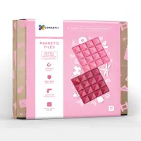 在飛比找新光三越 skm online優惠-【Connetix】澳洲粉彩磁力積木-粉莓底板2入組(2pc