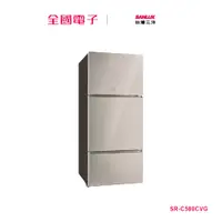 在飛比找蝦皮商城優惠-SANLUX台灣三洋 580L三門玻璃冰箱 SR-C580C