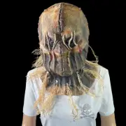 Horror Scary Full Head Face Mask Halloween Cosplay Party Creepy Costume Props