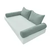 |COVER ONLY| STYLE 4 Crib Bolster Pillow Daybed Porch Swing Pipe Trim AD002