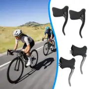 1 Pair Universal Bike Handle Brake Levers Mountain Bicycle Caliper Gear Tool AU