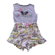 P.A.+ Peter Alexander Disneyland Resort Tank Top & Flutter Short Set Size 3+ NWT