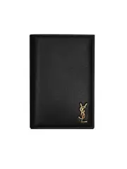 Saint Laurent Tiny Monogram Credit Card Wallet
