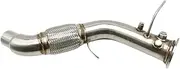 liwei store 304 Stainless Steel 3 "exhaust Pipe Compatible With X5 2006-2010 E70 3.0D M57N2