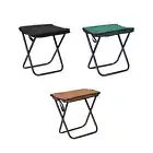 Camping Stool Seat Fishing Stool Foldable Compact Folding Small Chair Camp Stool