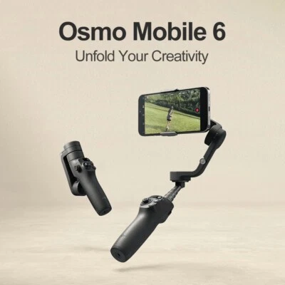 DJI OSMO Mobile 6 3-Axis Foldable Stabilizer Gimbal selfie for Smartphone iPhone