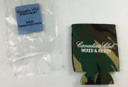 Canadian Club Whisky Mixed & Ready Camouflage Koozie