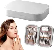 Manicure Set | Travel-friendly Nails Clippers Manicure Complete Set | Body Cleaning Products, Nail Art Set for Business Travel, Salon, Home, Traveling, Camping Jmedic