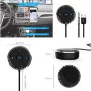 AUX Bluetooth Adapter Hands Free Car Kit Audio Receiver Support Siri & Android (for: Audi)