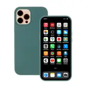 iPhone 12 Pro Max Compatible Case Cover with Premium Silicone - Green