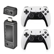 128G X9 PRO Wireless Retro Gaming Gamepad Console with 42000+ Games, 4K HDMI HD Plug and Play Game Stick with 2 Controllers, Support 45 Simulators