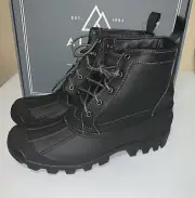 NEW Alpine Design Kamik Grayson Men Boots Waterproof Leather Black Upper SZ 12