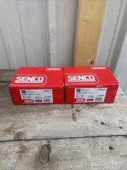 (2) SENCO D10BABPN 23,000 Count 3/16" Crown 5/8" Leg Staples - Galvanized - NEW!