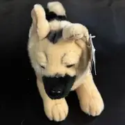 Realistic Flopsies AURORA German Shepard “Duke” Puppy DOG 12” Toy Benson Tags