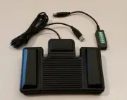 Philips LFH-0210/90B LFH 6212/00 LFH 0210/92 2-Way USB Foot Pedal