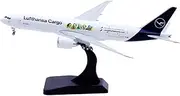 Pre-Built Model Aircraft 15CM 1/400 Scale Authentic Aircraft Replica for Lufthansa for Boeing B777F D-ALFI Display Model Airplane Miniature Airplane Model