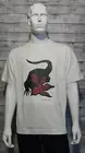 New Lacoste x Netflix Stranger Things White Relaxed Fit Tee Size Large