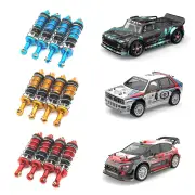 4pcs Metal Upgraded Oil Shock Absorber For MJX 1/14 14301 14302 14303 RC Car Parts