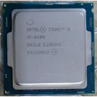 Intel core 六代/七代 i5-6400 6500 7400 CPU (1151 腳位)