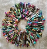 New 100 DMC Thread Cross Stitch Embroidery Floss Skeins