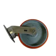 CC Stout CCSTOUT-8S-KP-EXT 8" Swivel Caster with Extended Swivel Lead