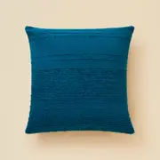 Openook Loop Texture Cushion - Deep Lagoon