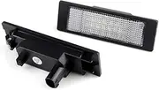 HUVNEXA 2pcs Car License Number Plate Light For CANBUS No Error 12V s Trunk Lamp, for, E81 E87 E63 E64 E89 Z4 F20 F21 Light Source Car Number Plate Light