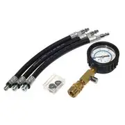 BikeService Cylinder Compression Test Kit - 0 - 300 PSI, M10x1.0, M12x1.25, M14x1.25 - BS8001