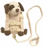 Child Harness Playette 2-In-1 Harness Buddy Tan Puppy