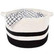Woven Cotton Rope Dog Toys Basket