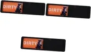Ipetboom 3pcs Dishwasher Clean/dirty Sign Sheet Indicator Non-slip Design Perfect for Stainless Steel Appliances
