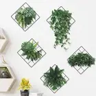 DIY Wall Stickers Removable Wall Art Potted Plant Decals Home Decor